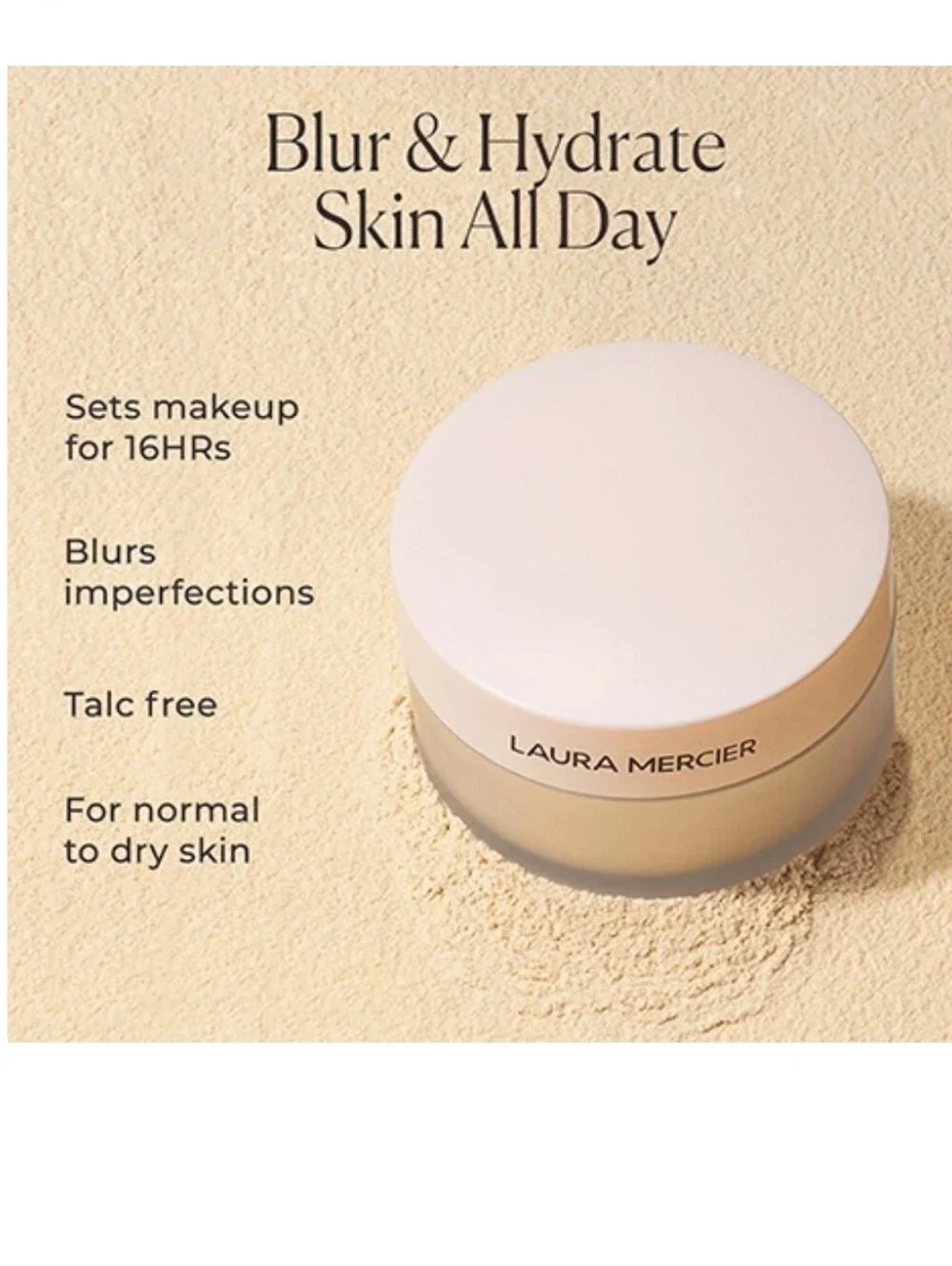 LAURA MERCIER TRANSLUCENT ULTRA-BLUR SETTING LOOSE POWDER